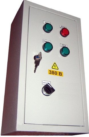 Щит управления противопожарным вентилятором и клапаном AIRS ЩУВК-П-380-0,55