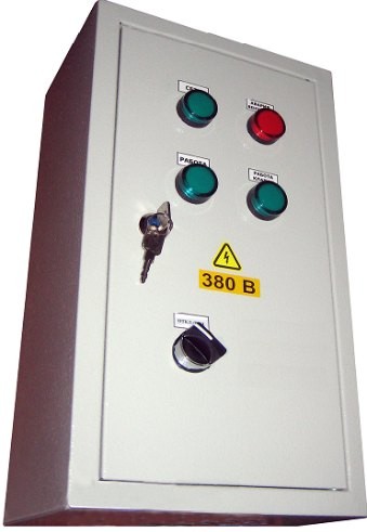 Щит управления противопожарным вентилятором и клапаном AIRS ЩУВК-П-380-7,5