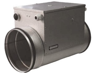 Круглый канальный электрический нагреватель Komfovent ARDHE-250-6 (-30..0)/(0...+30)