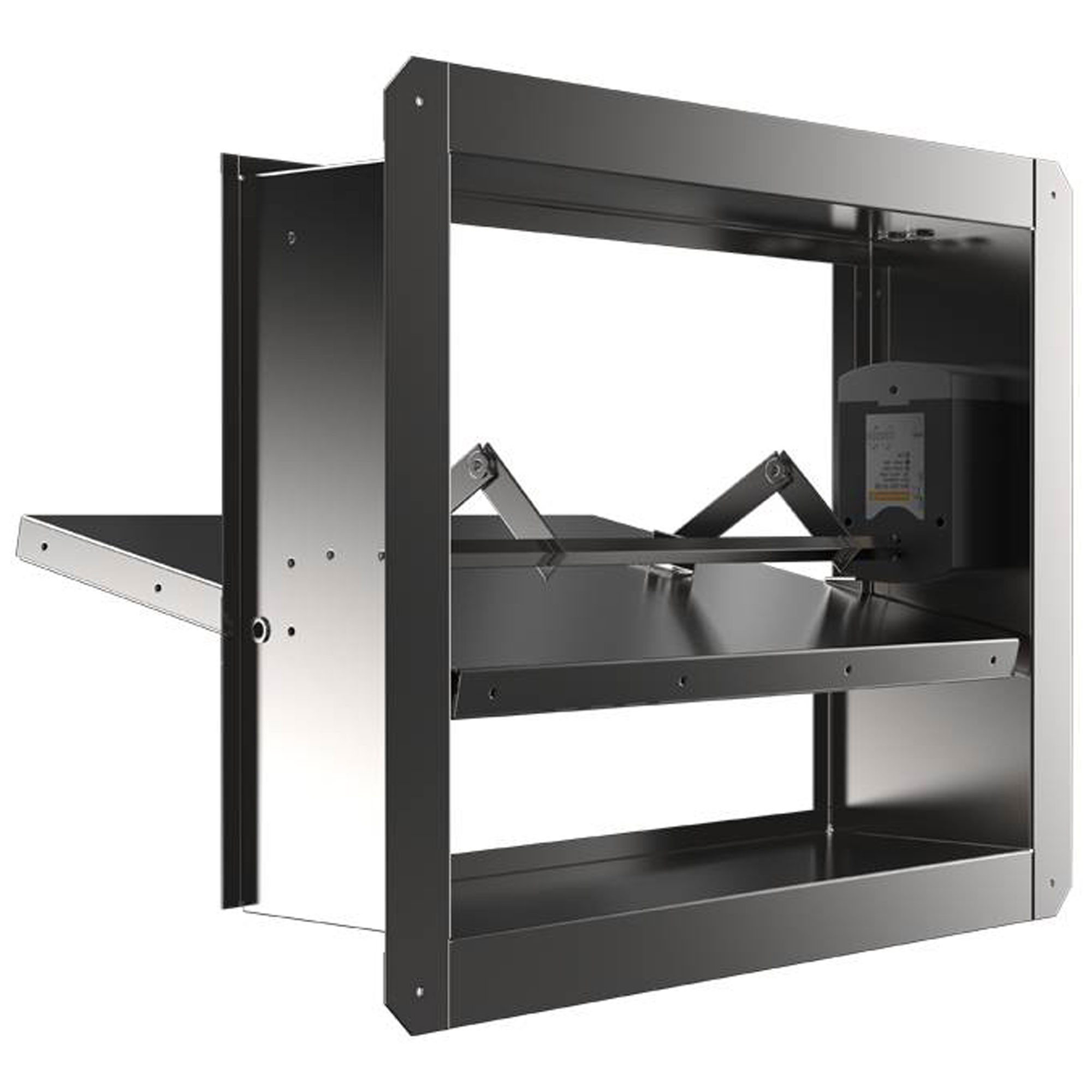 Клапан противопожарный SHUFT SHSD-120-O-1900_400-EM230-F1-IN-0-0, 1900×400 мм, EI 120