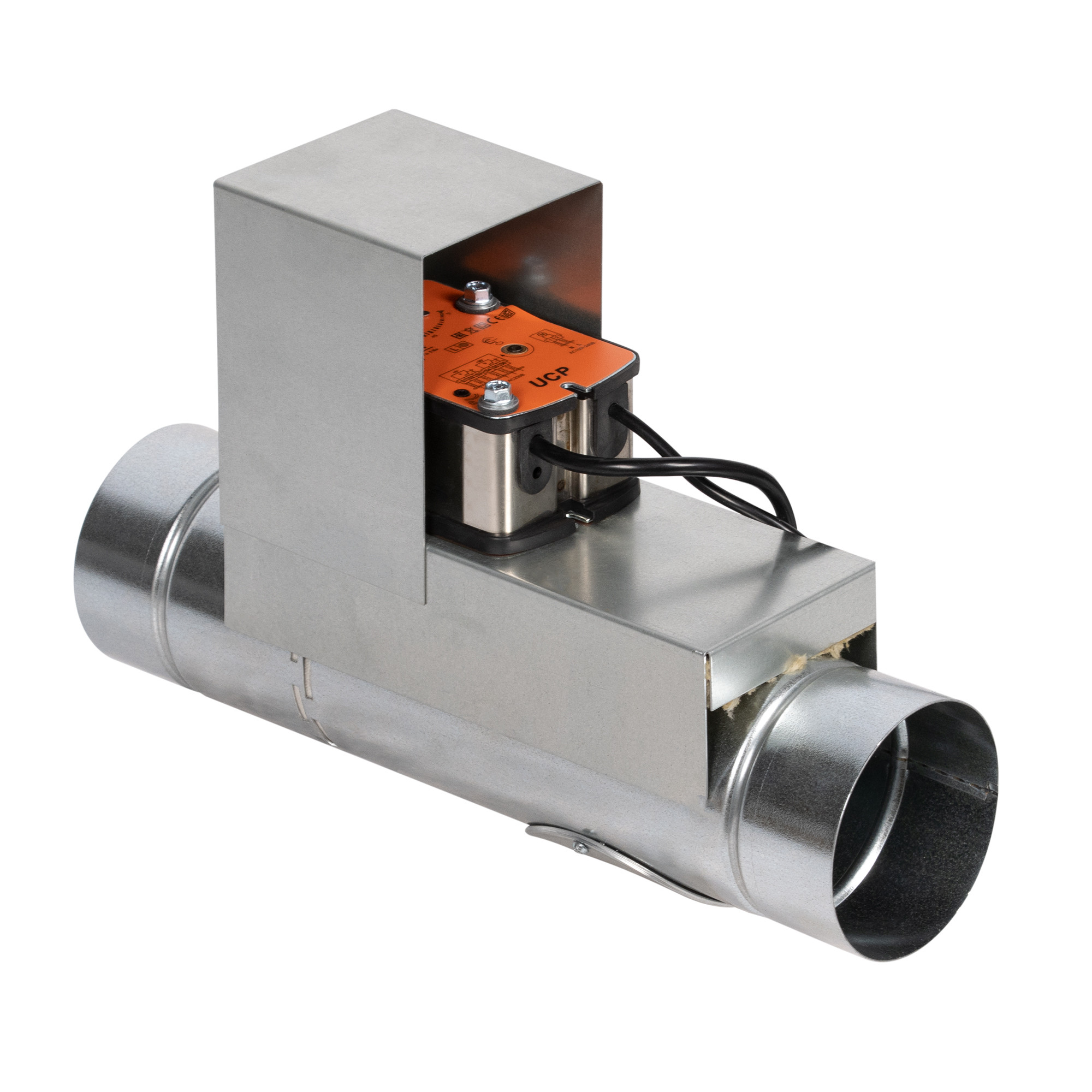 Клапан противопожарный SHUFT SHFDO-90-O-d100-MB230-0-0-0-0
