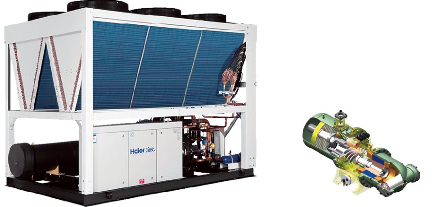 Винтовой чиллер Haier CI0360PANH с воздушным охлаждением