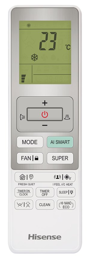 Внутренний блок мульти сплит-системы настенного типа Hisense VISION PRO 2.0 CARBON MULTI SUPERIOR DC Inverter AS-13UW4RXVQH02G(B)